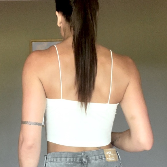 White Intimately Free People Crop - Picture 2 of 5
